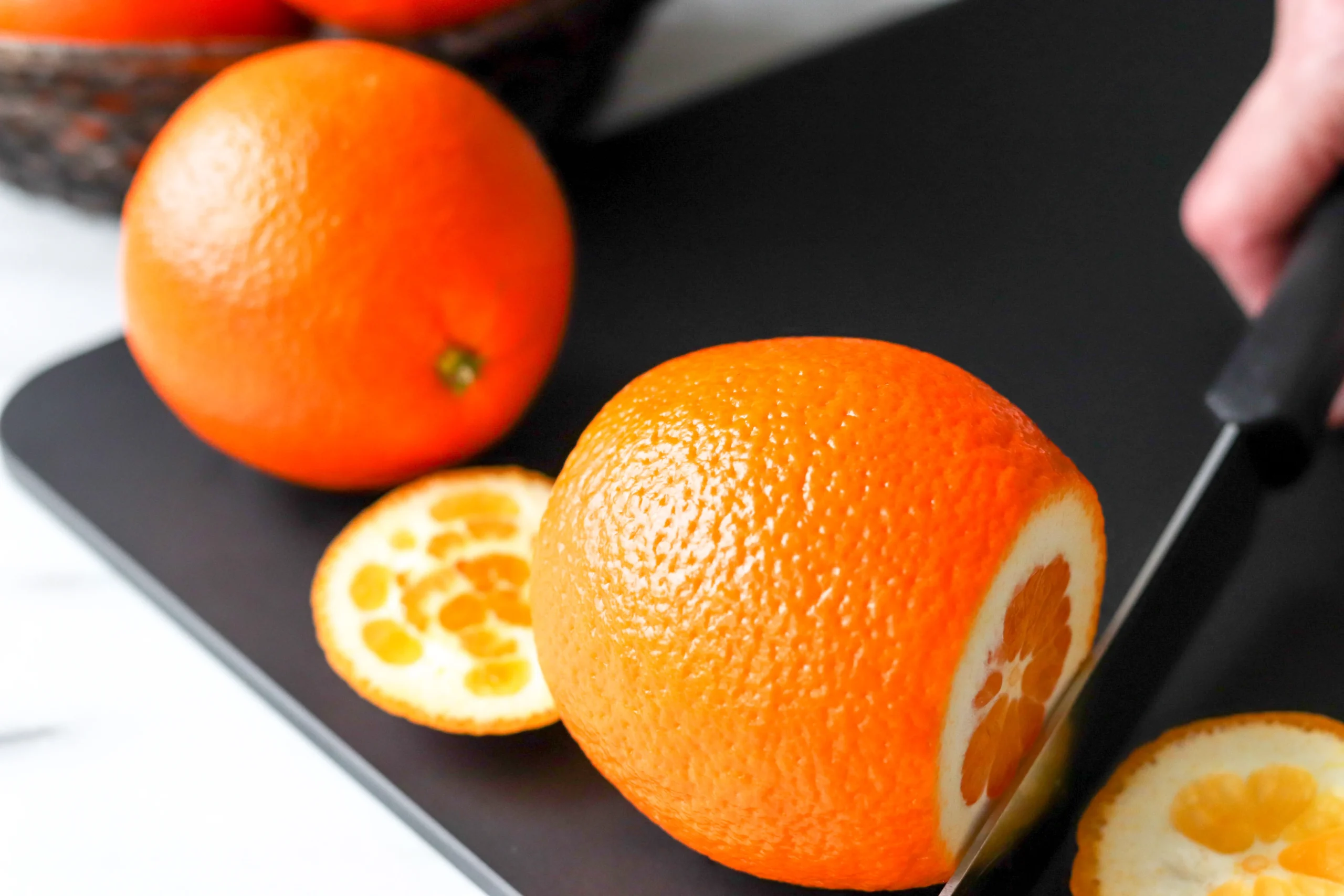 Appelsiinin kannan poistaminen