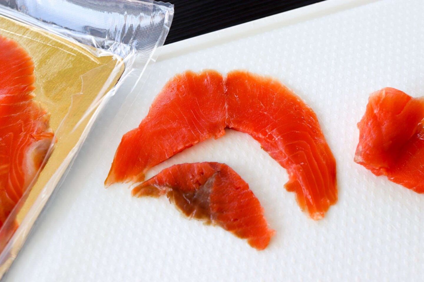 Ruusuun sopiva viipale lohta