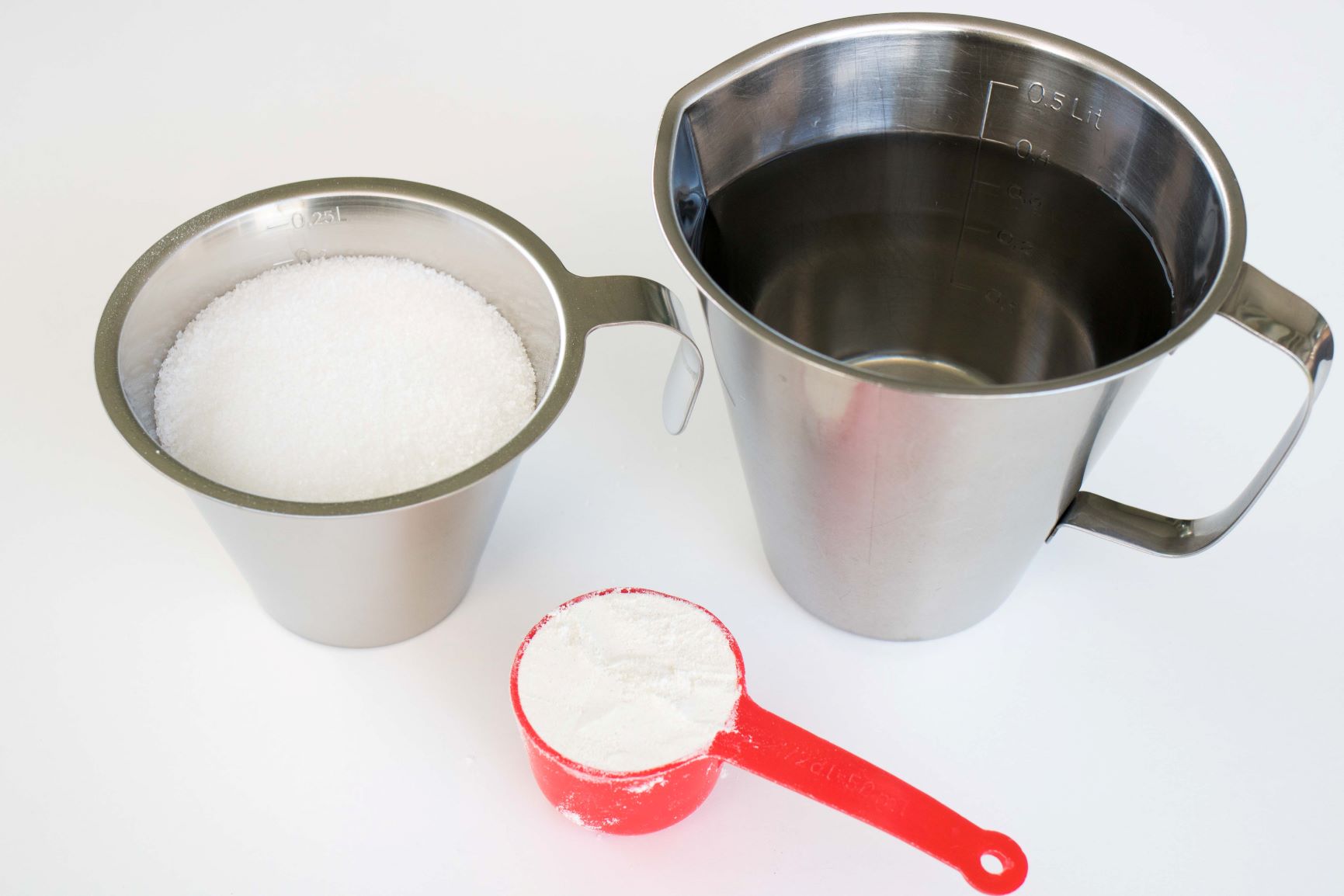 Kokkaamisessa käytettäviä mittoja