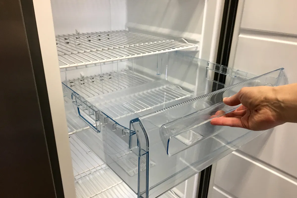 Sulatettu pakastin