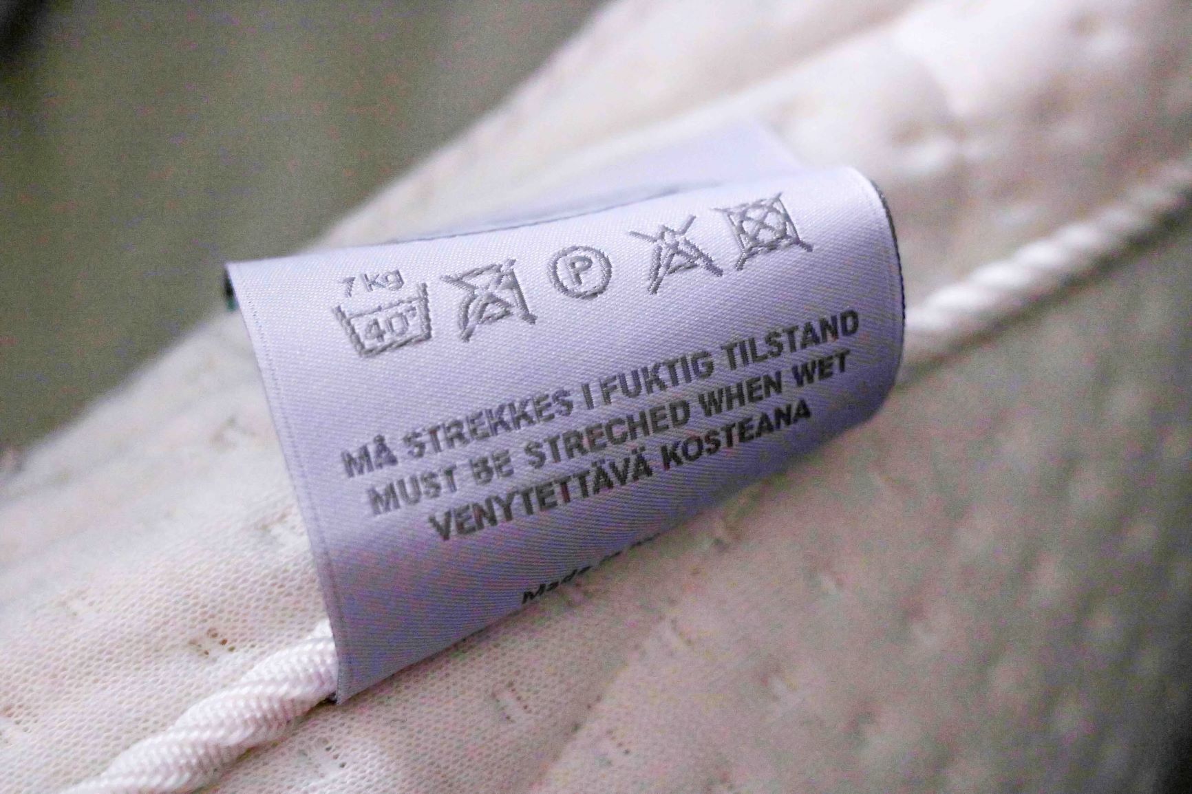 Petauspatjan hoito-ohje