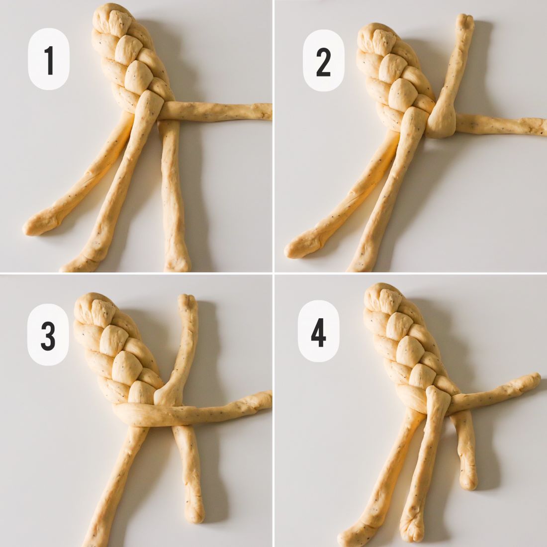 Pullapitkon letittäminen neljällä