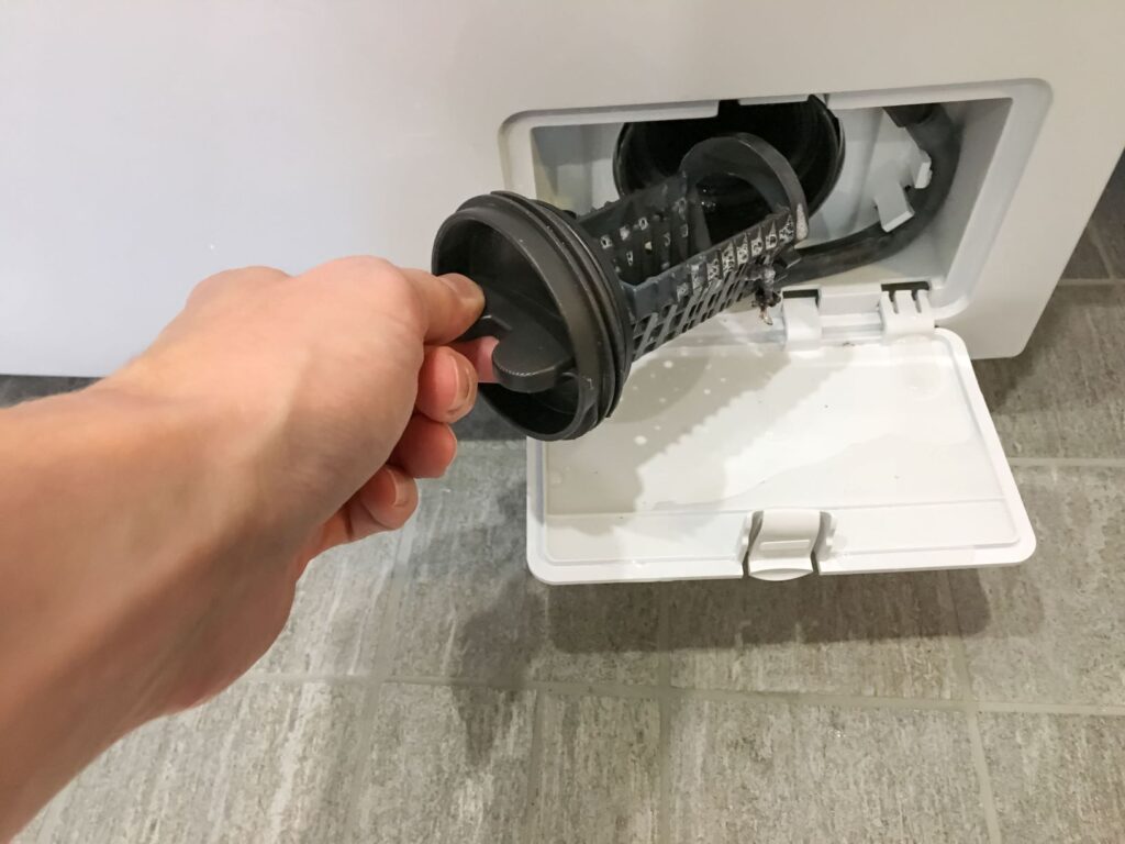 Pyykinpesukoneen nukkasihti