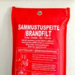 Sammutuspeite seinällä