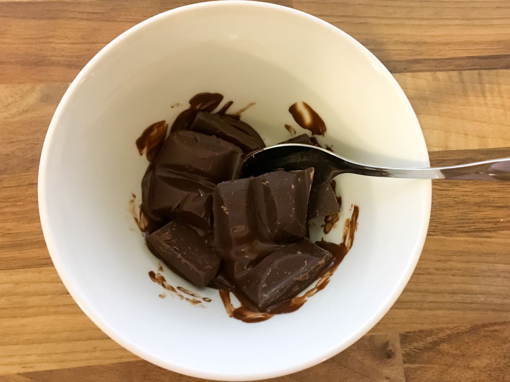 Suklaapaloja kulhossa