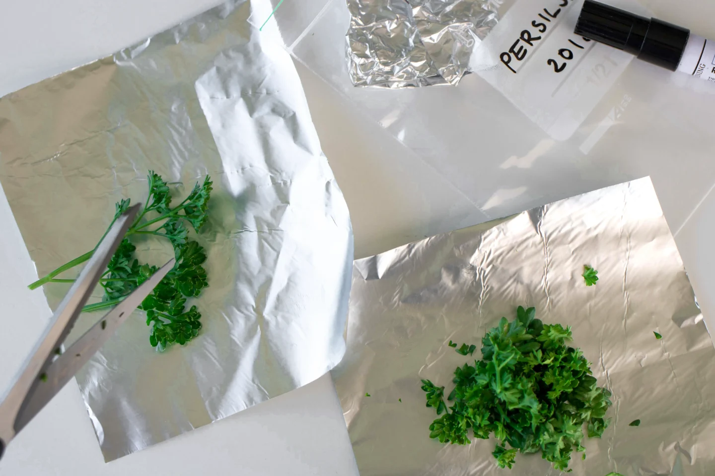 Yrttien pakastaminen