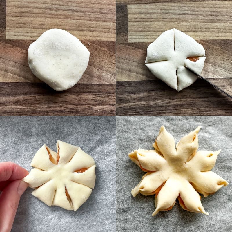 Lumihiutaletorttu muotoilua