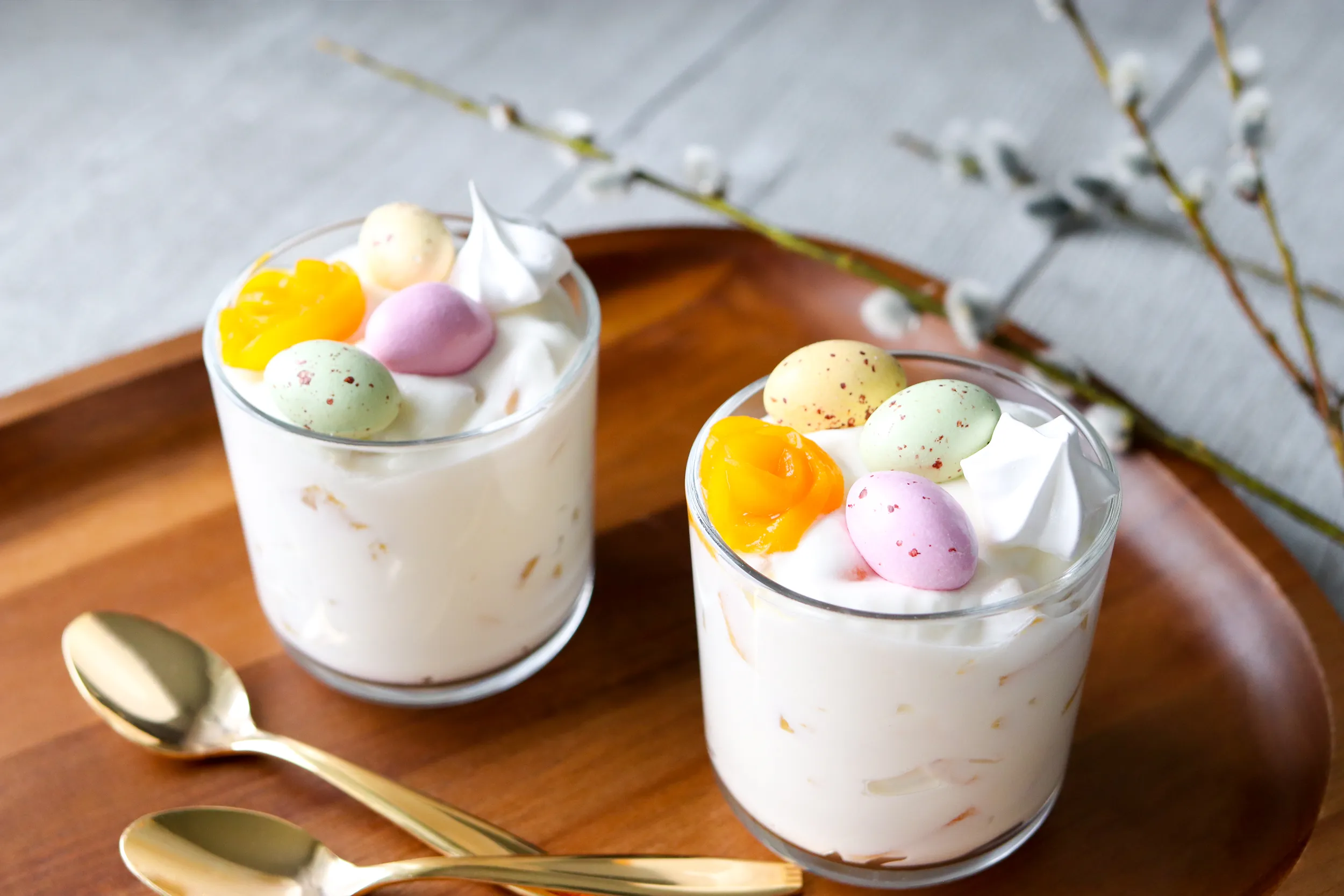 Pääsiäisruoat sopivat pääsiäisen aikaan.