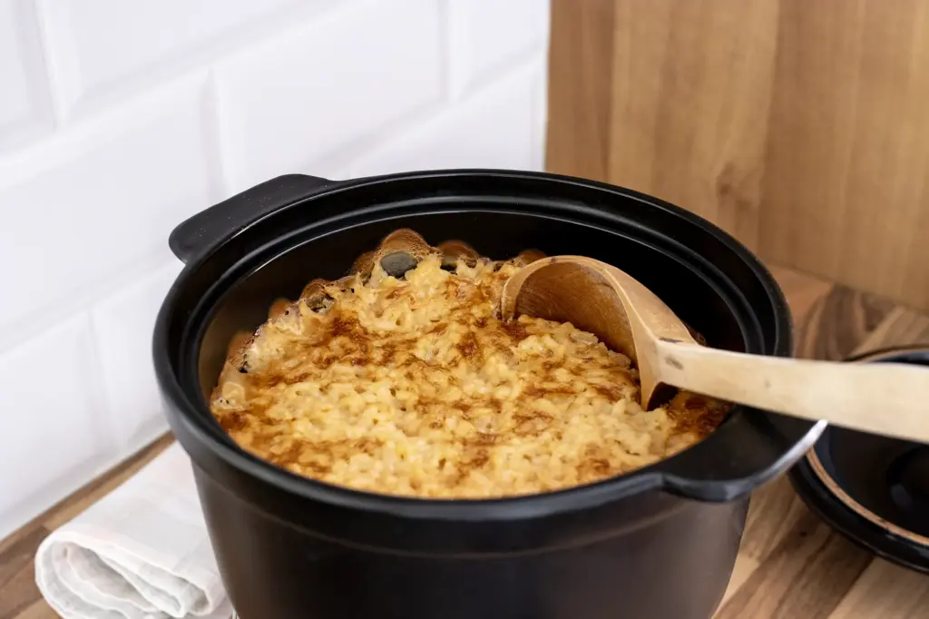 Puuro, joka on tehty takassa.